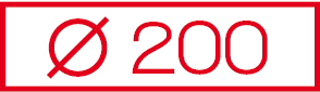 Ø 200 Leichtbauschacht