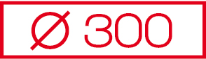 Edelstahlschornstein Ø 300