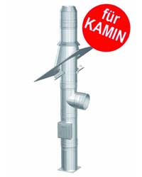 DOPPELWANDIG Unterdruck für Öl/Gas/ Festbrennstoff