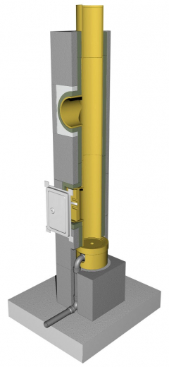 Schreyer Isolierschornstein FUMDS 20 11 Meter