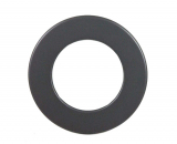 Rauchrohr grau DN 120 mm Wandrosette 50 mm Ring