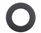 Rauchrohr grau DN 180 mm Wandrosette 50 mm Ring