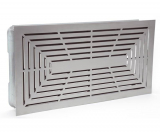 CB-Tec Luftgitter "design putzbündig" Edelstahl matt 45 x 23 cm