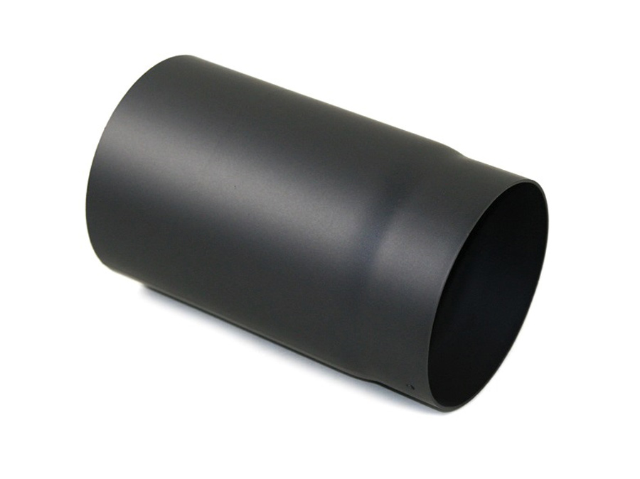 Ofenrohr 120mm Innendurchmesser - 250mm Länge Grau