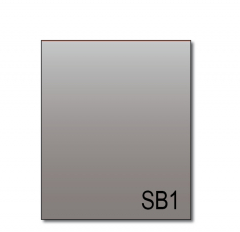 Stahlbodenplatte SB 1 Grau 1000 x 1000 x 2 mm
