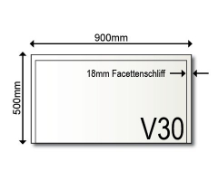 Vorlegeplatte V30 900 x 500 mm