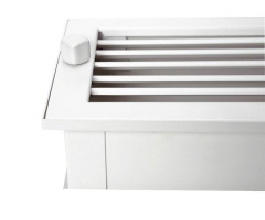 CB-Tec Warmluftgitter &quote;putzbündig&quote; 15 x 45 cm // hochkant