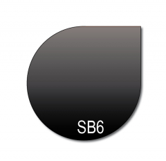 Stahlbodenplatte SB 6 1100 schwarz