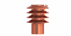 Jeremias DN 160 mm Lamellenaufsatz Kupfer