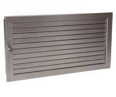 CB-Tec Warmluftgitter Edelstahl &quote;exklusiv&quote; 35 x 15 cm